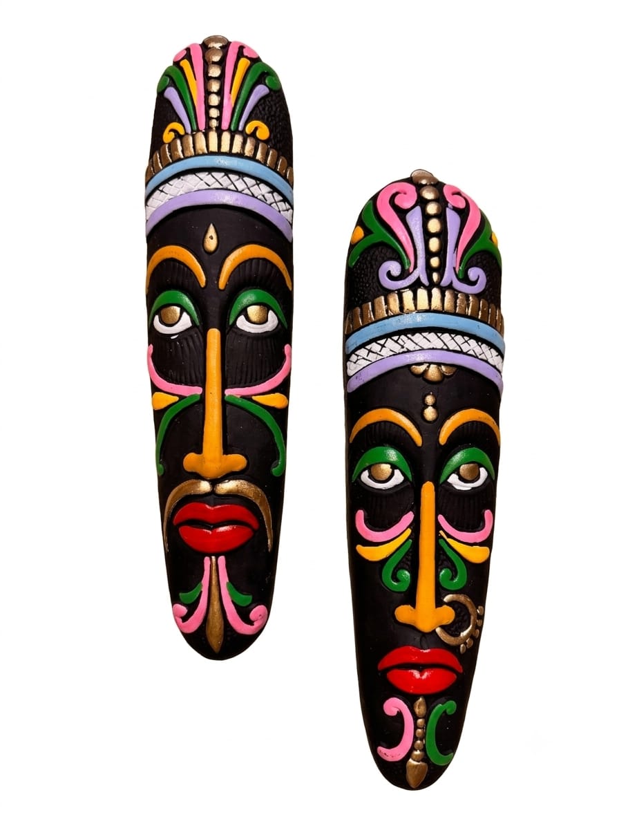 Black Face Wall Hanging